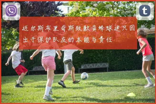 迈尔斯布里奇斯致歉黄蜂球迷只因出于保护队友的本能与责任